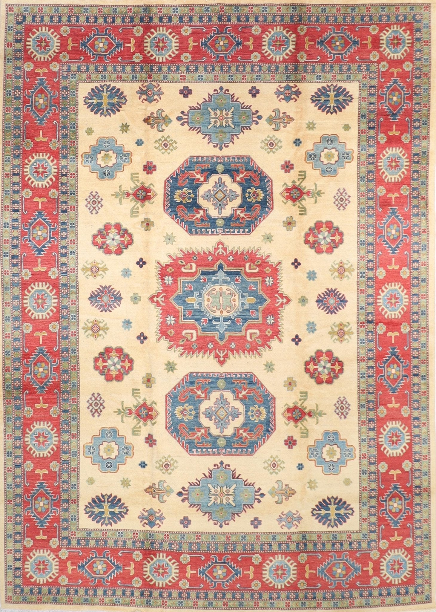 Geometric Kazak - 270 x 375 cm