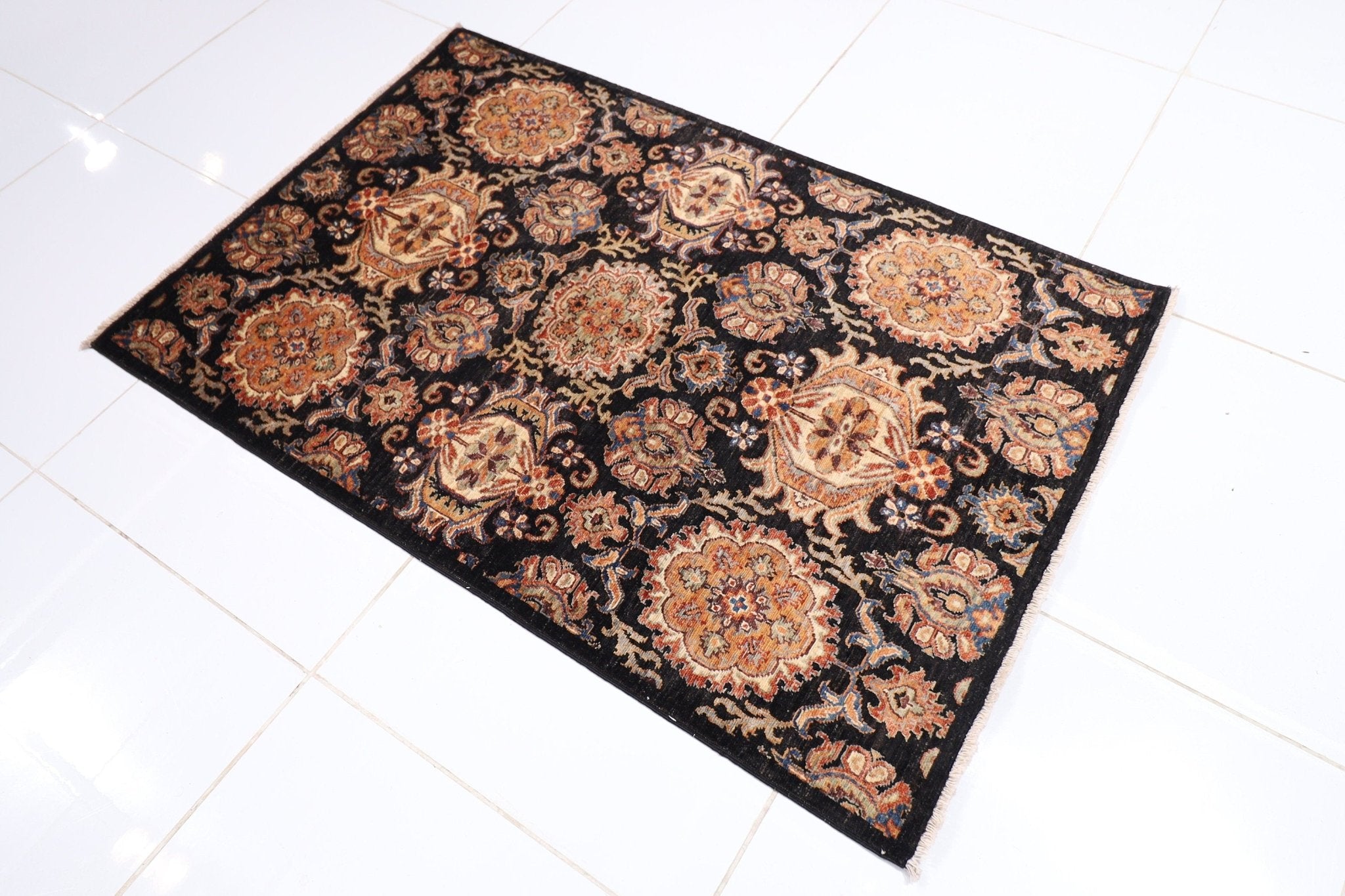 Ghazni Elegance - 102 x 151 cm - Jerm Rugs - Handmade Afghan Rug - Jerm Rugs