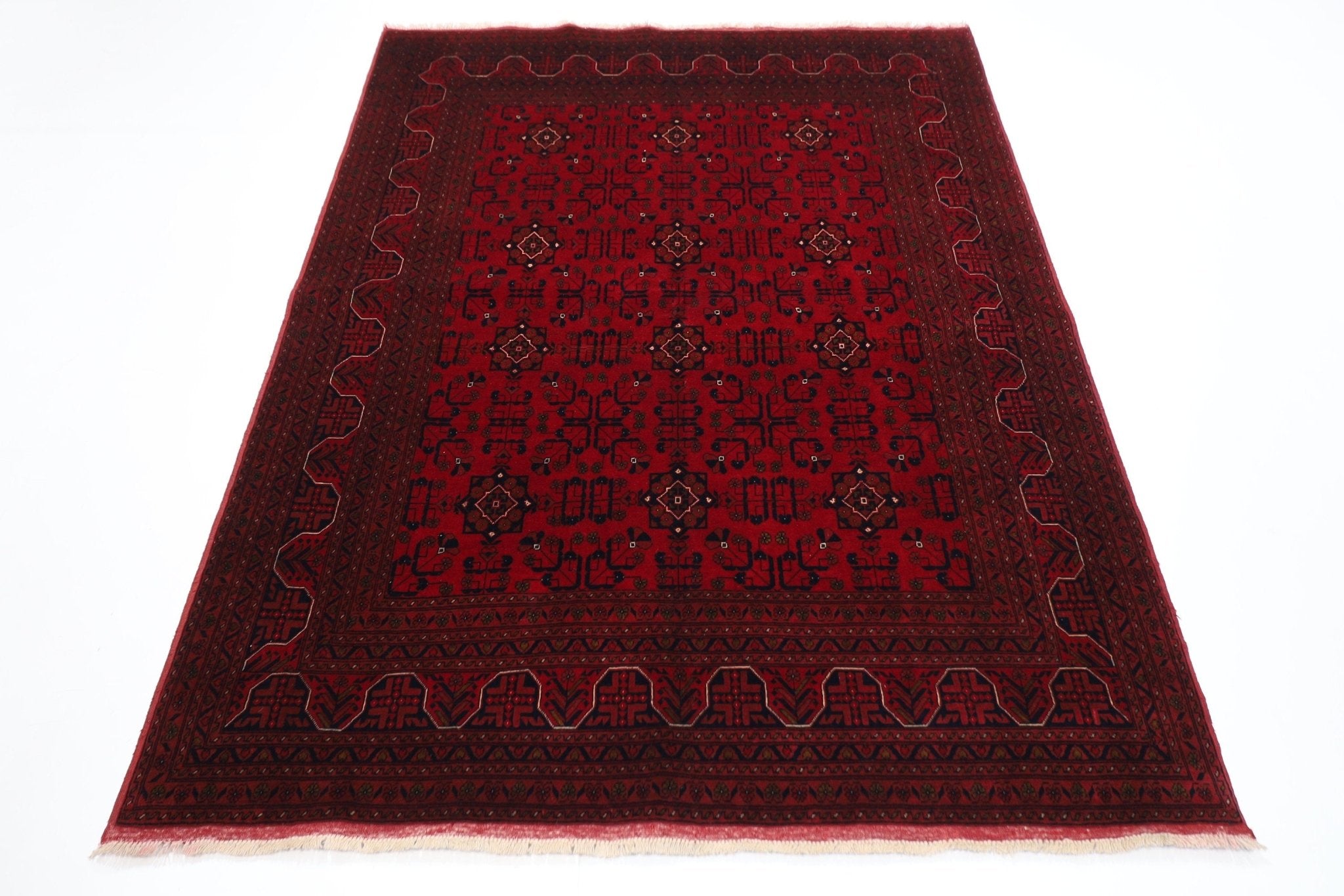 Ghazni Elegance - 154 x 202 cm - Jerm Rugs - Handmade Afghan Rug - Jerm Rugs