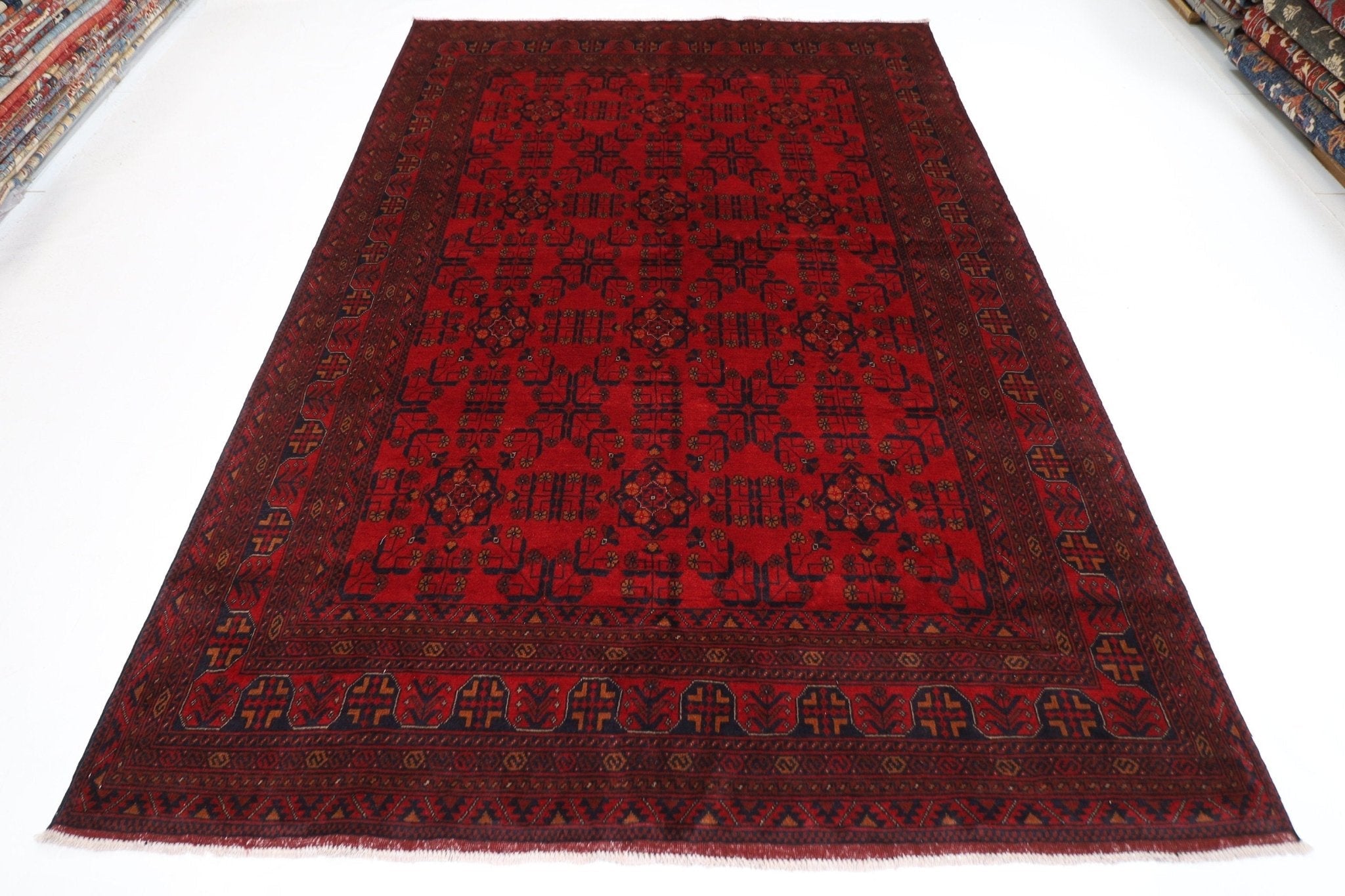 Ghazni Elegance - 206 x 299 cm - Jerm Rugs - Handmade Afghan Rug - Jerm Rugs