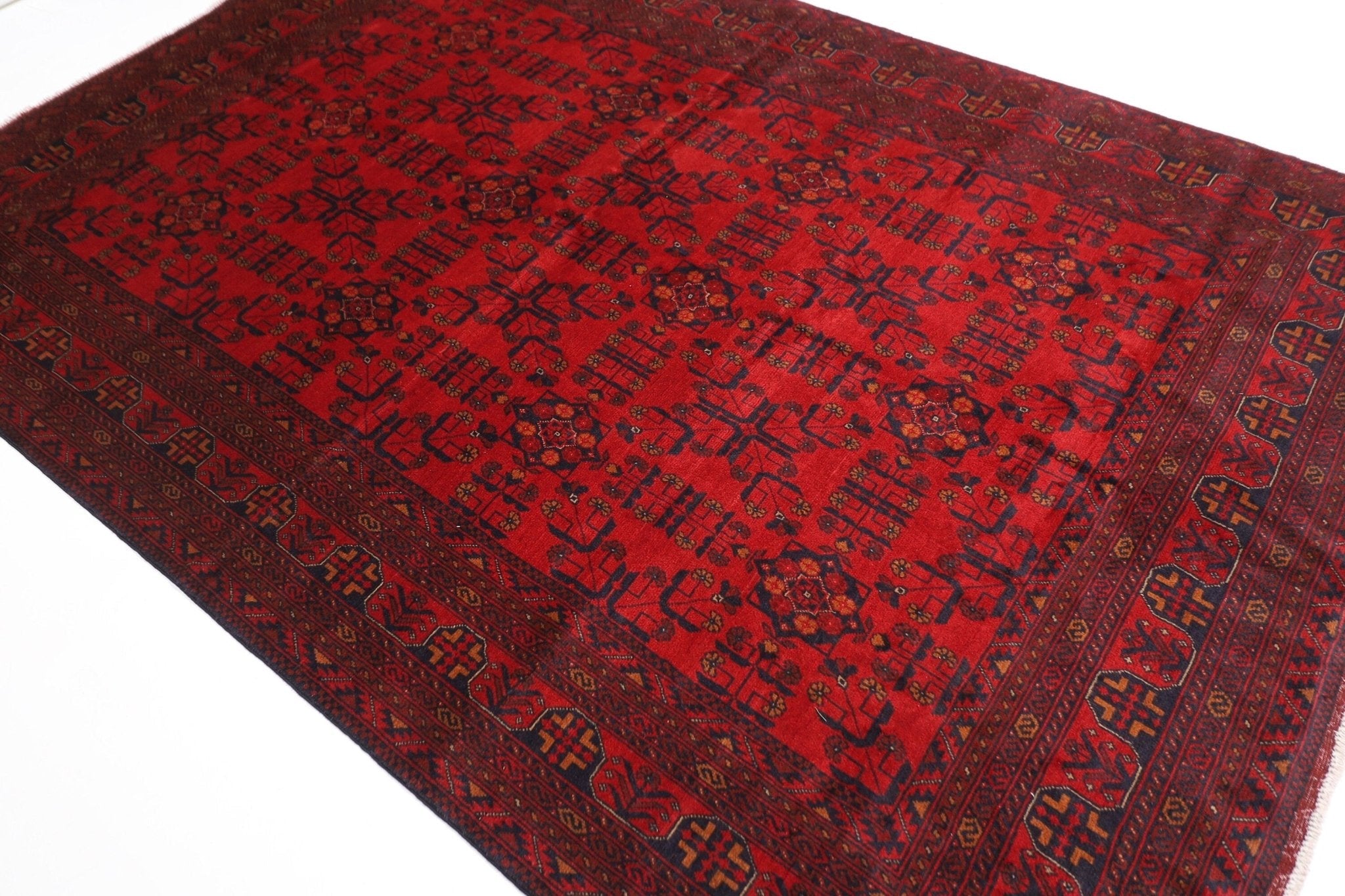 Ghazni Elegance - 206 x 299 cm - Jerm Rugs - Handmade Afghan Rug - Jerm Rugs