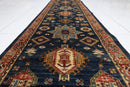 Hand - Knotted Afghan Rug - 79 x 668 cm - Jerm Rugs - Jerm Rugs