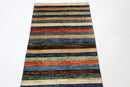 Handmade Afghan Turkmen Runner Rug - 82 x 294 cm - Jerm Rugs - Jerm Rugs