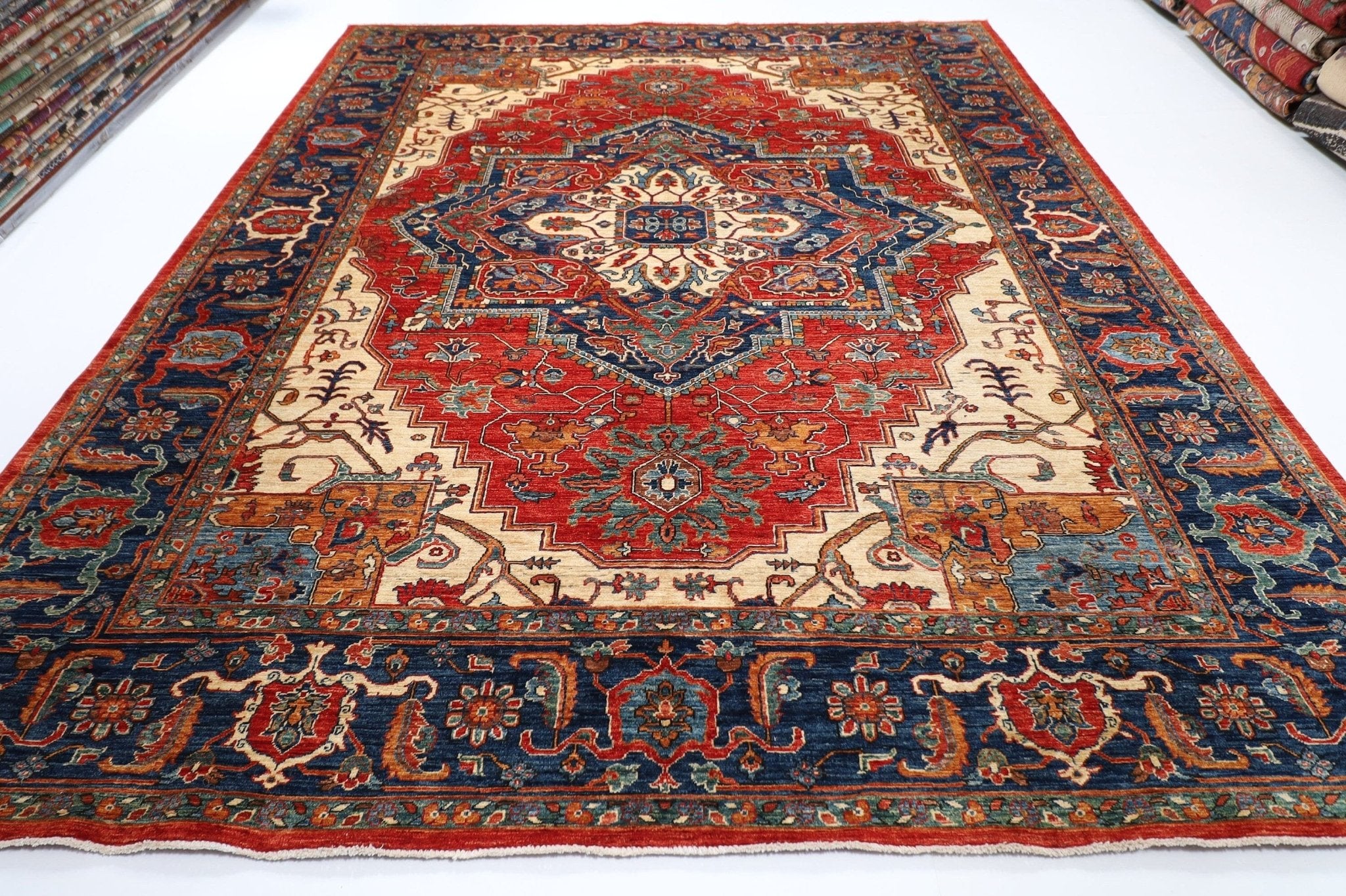 Heriz - 277 x 365 cm - Jerm Rugs - Handmade Afghan Rug - Jerm Rugs