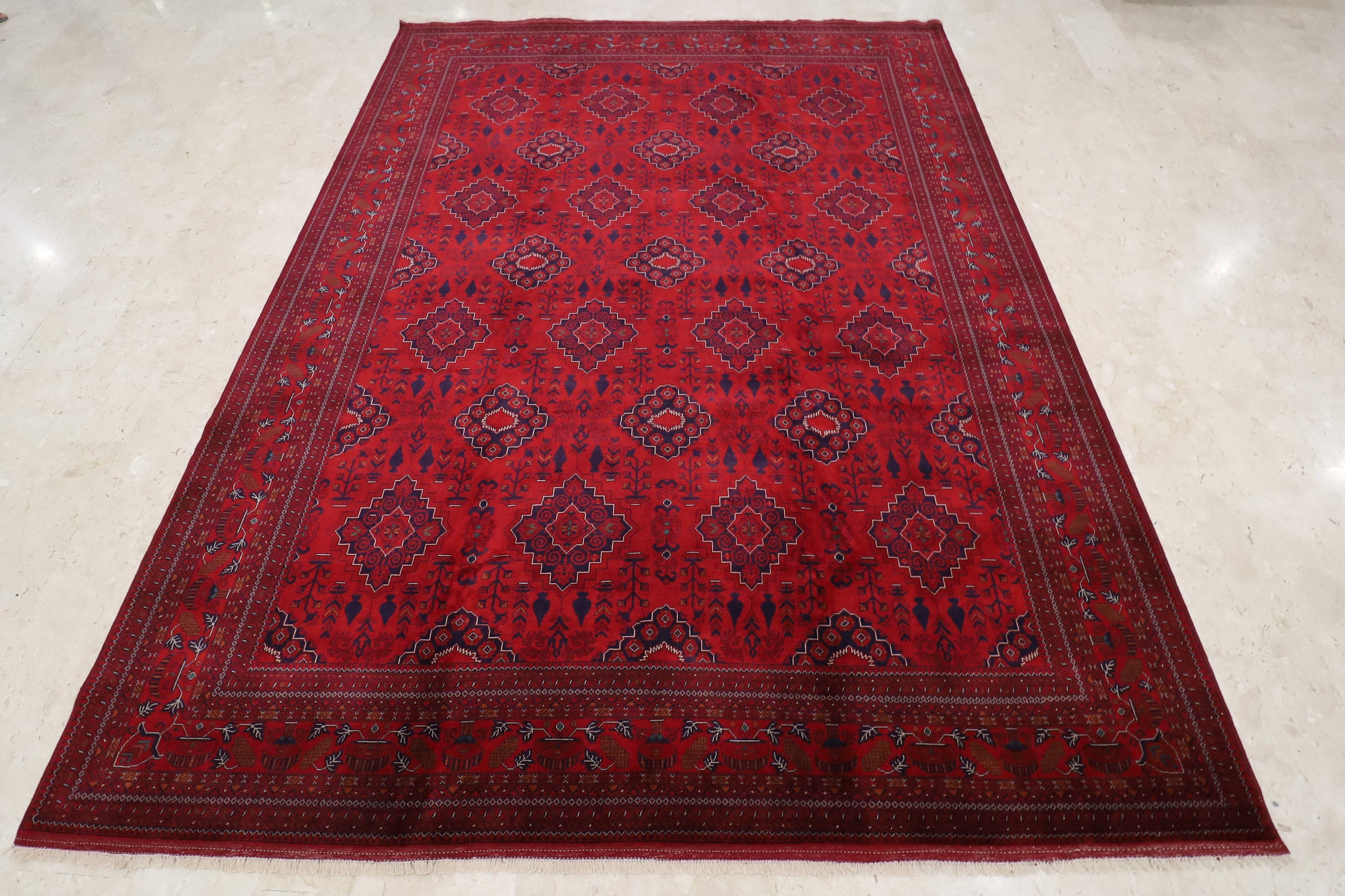 Hand-Knotted Persian Rug - 301 x 394 cm