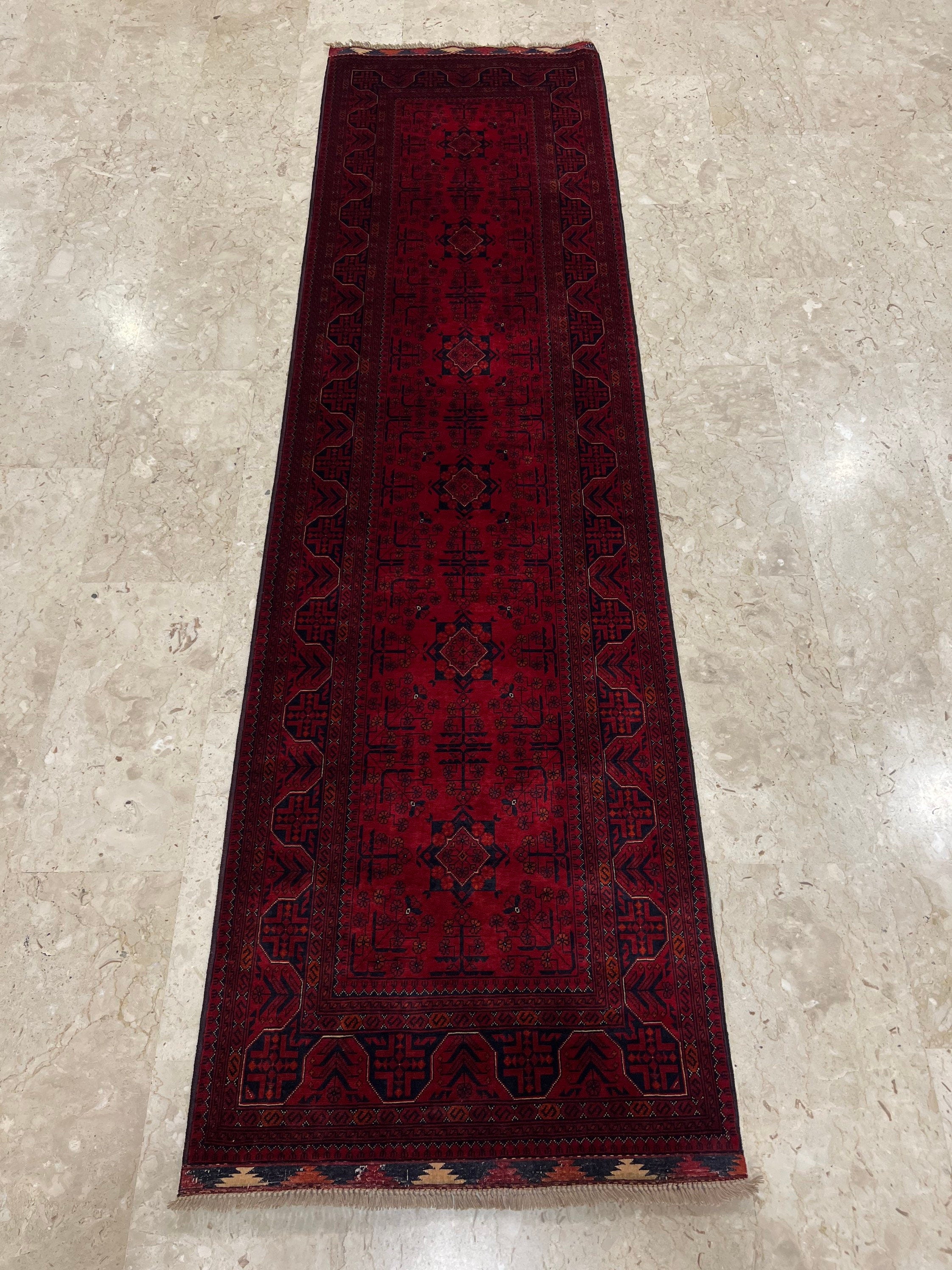 Turkmen Biljic Runner Rug - 83 x 303 cm (2'9 x 9'11 ft)