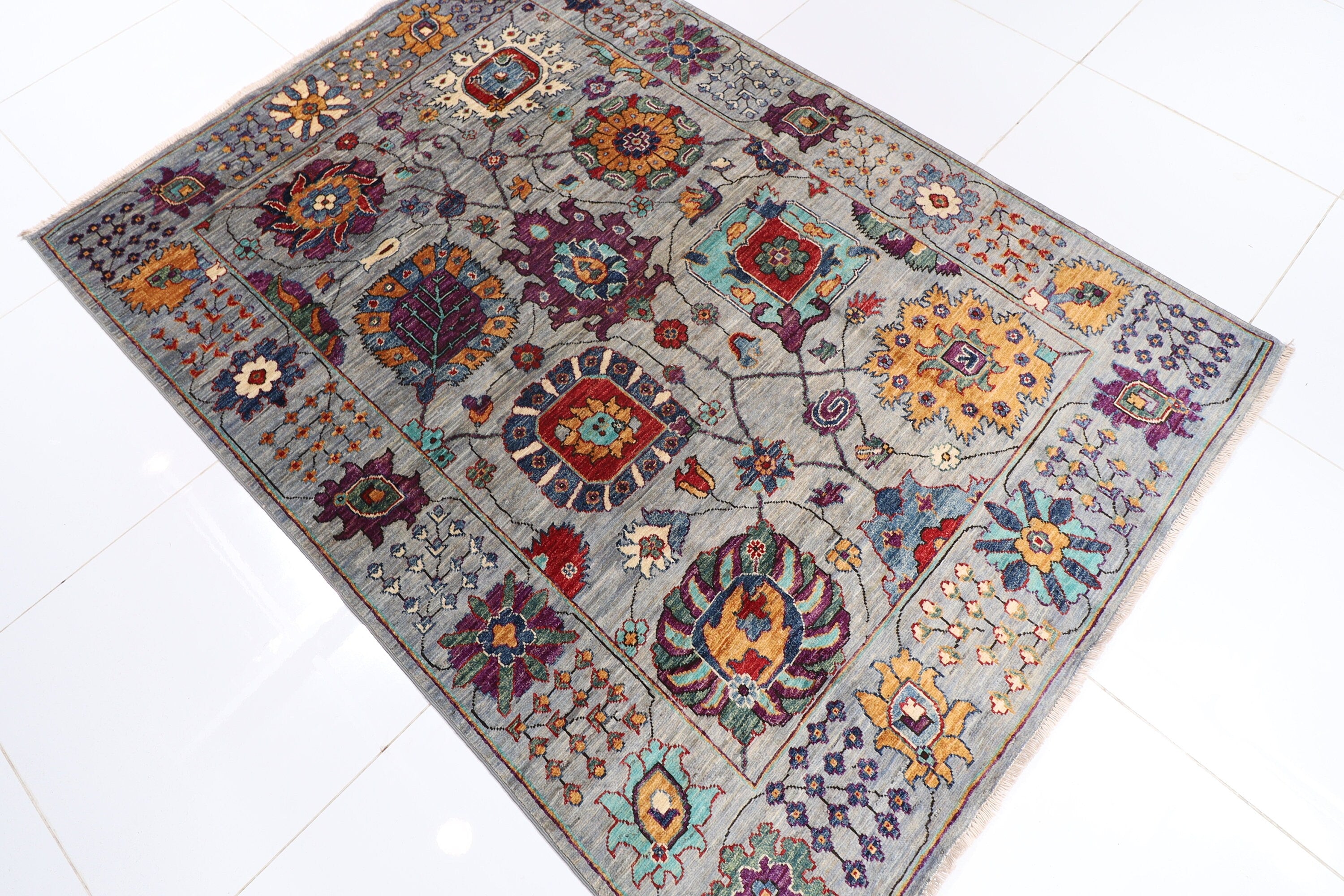 Persian Design Area Rug - 148 x 205 cm