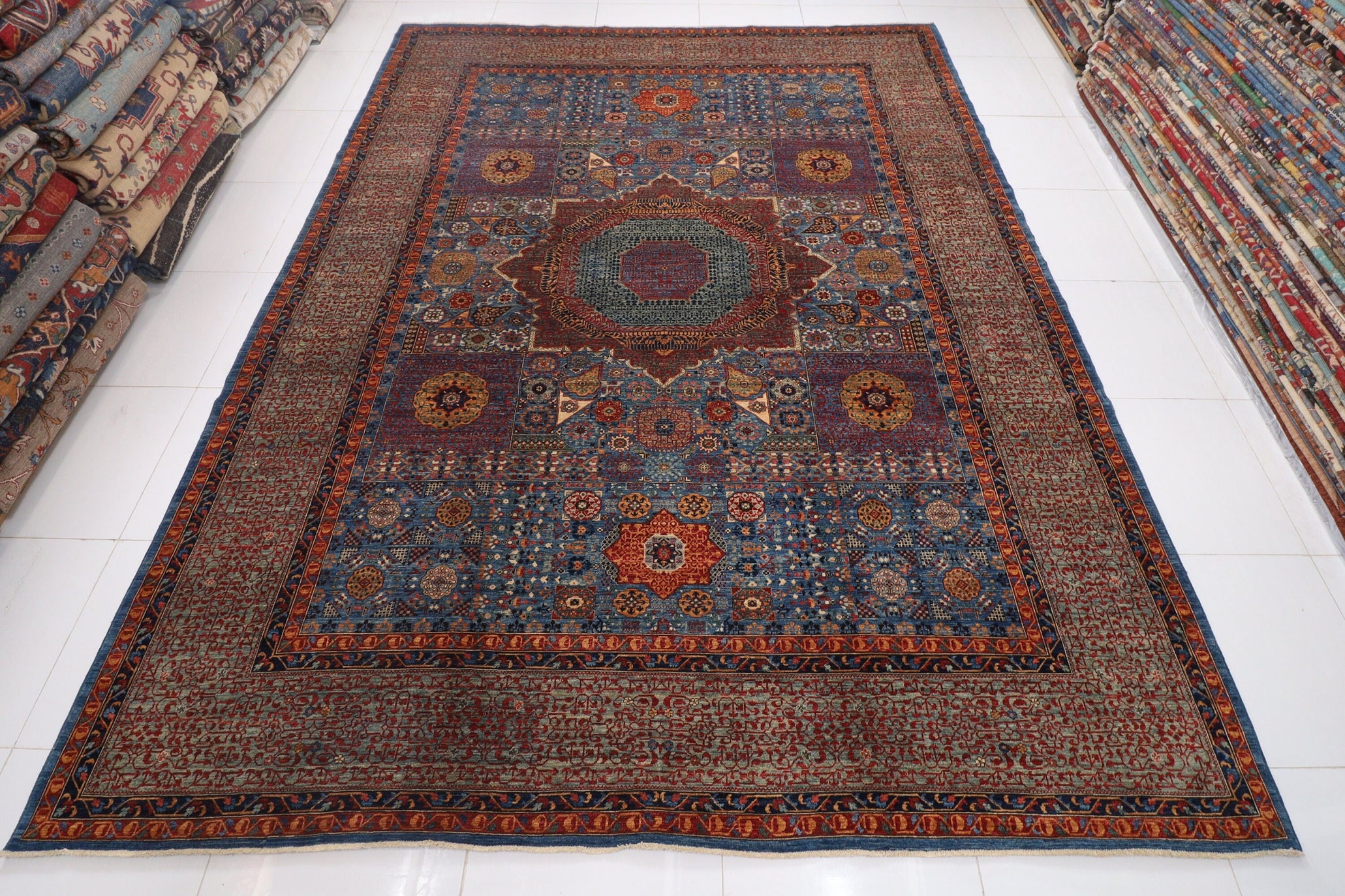 Mamluk Rug - 310 x 410 cm, 10.3 x 13.6 ft