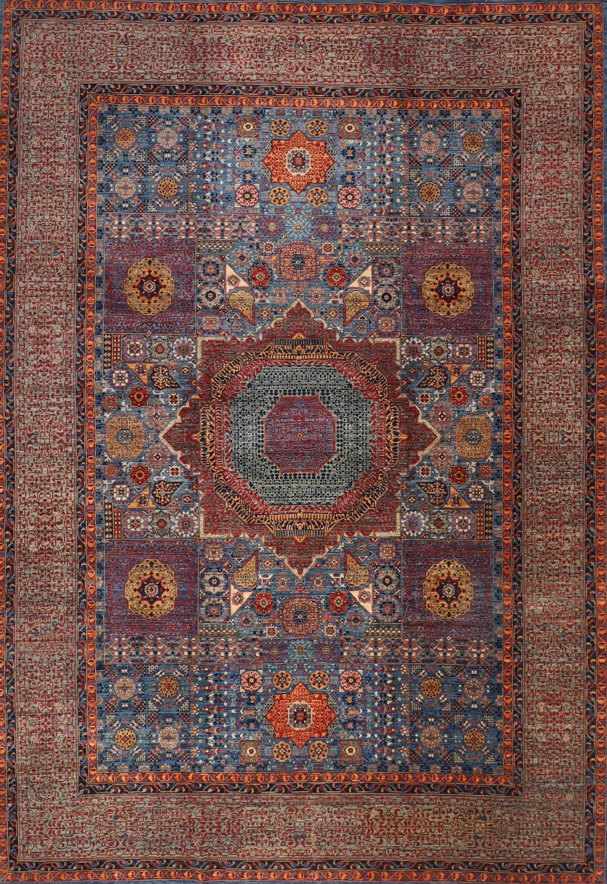 Mamluk Rug - 310 x 410 cm, 10.3 x 13.6 ft