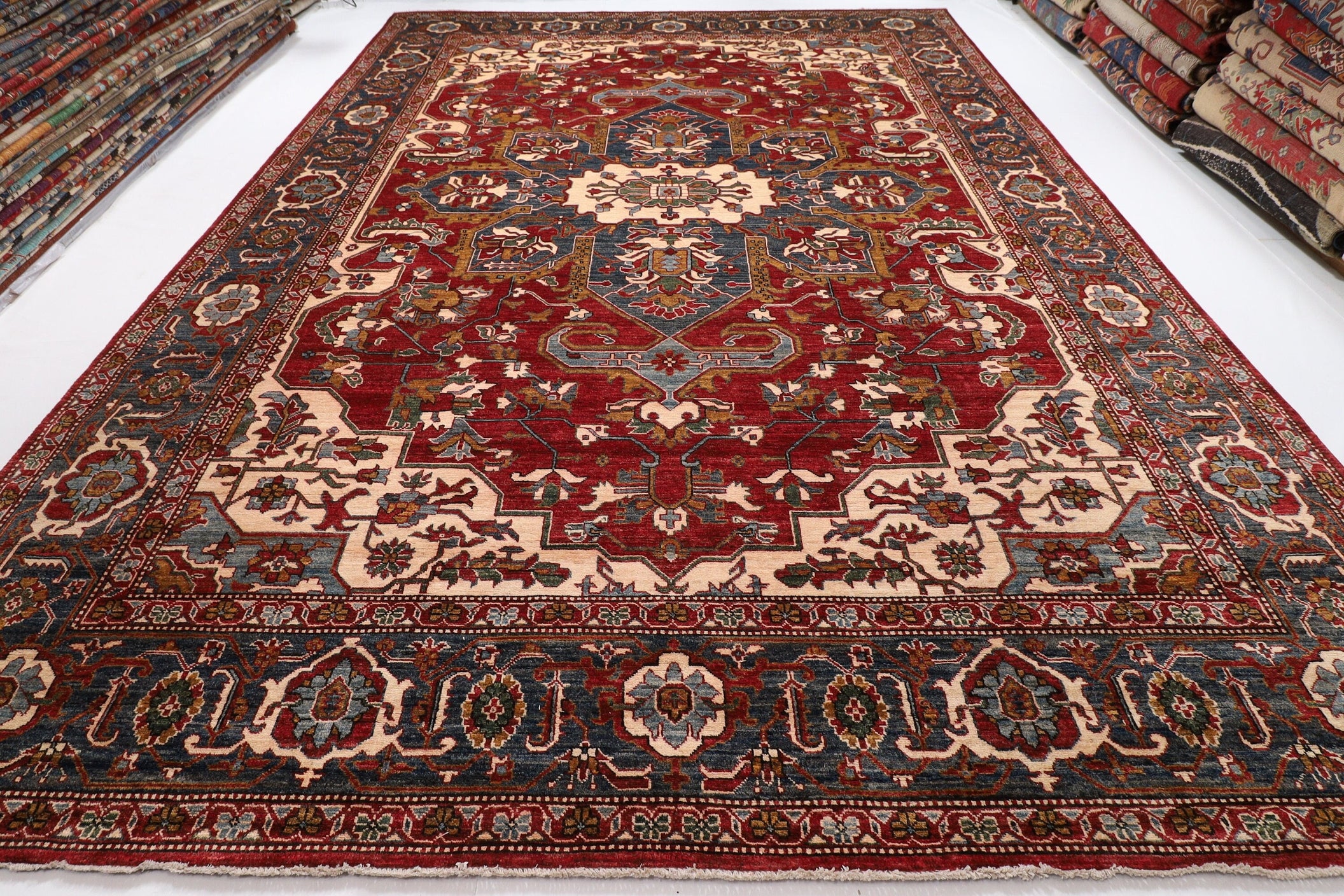 Turkmen Geometric - 318 x 457 cm (10.6 x 15 ft)