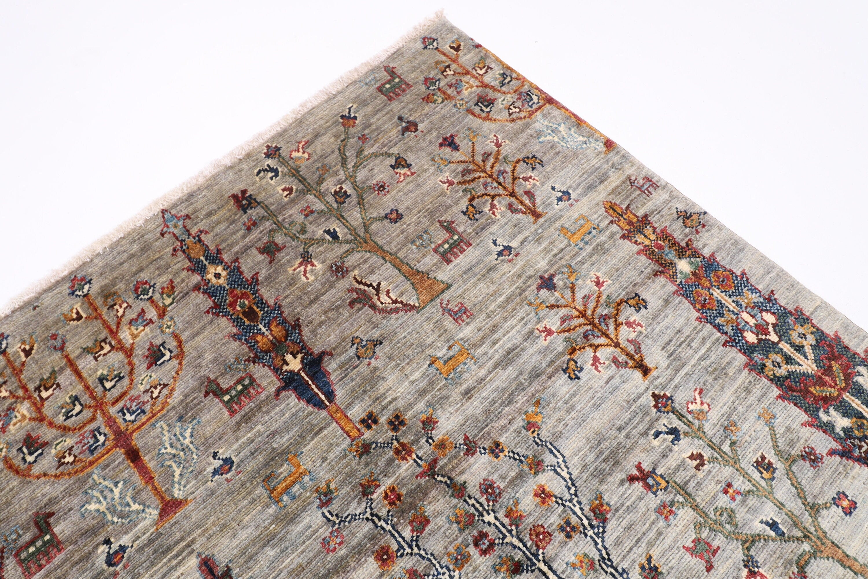 Tribal Landscape Rug - 150 x 192 cm