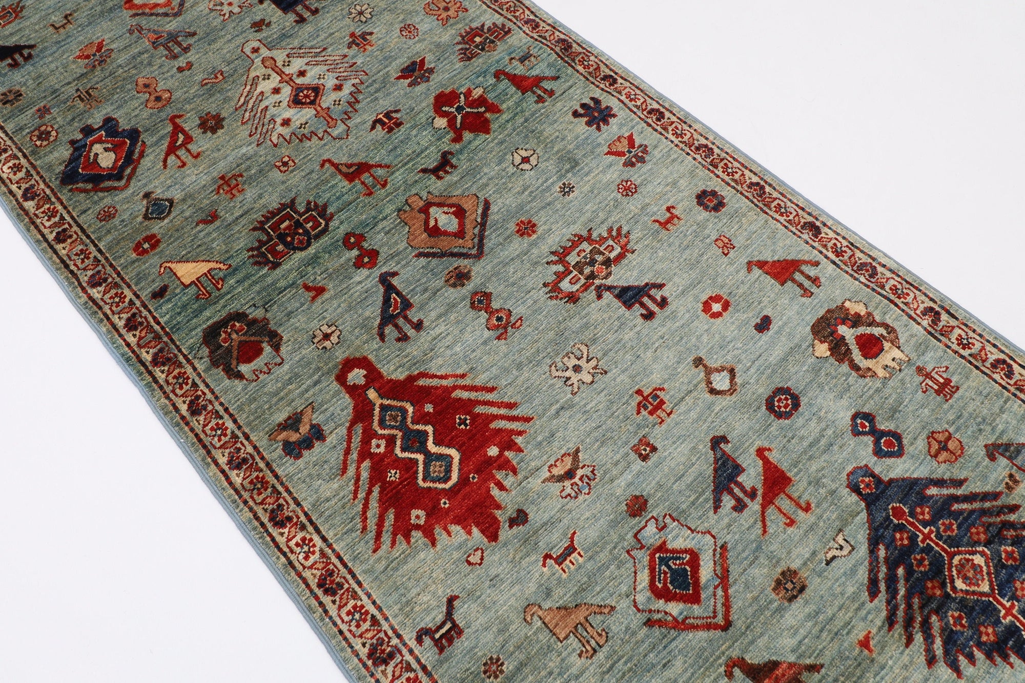 Turkmen Runner Rug - 77 x 236 cm, 2.7 x 7.9 ft