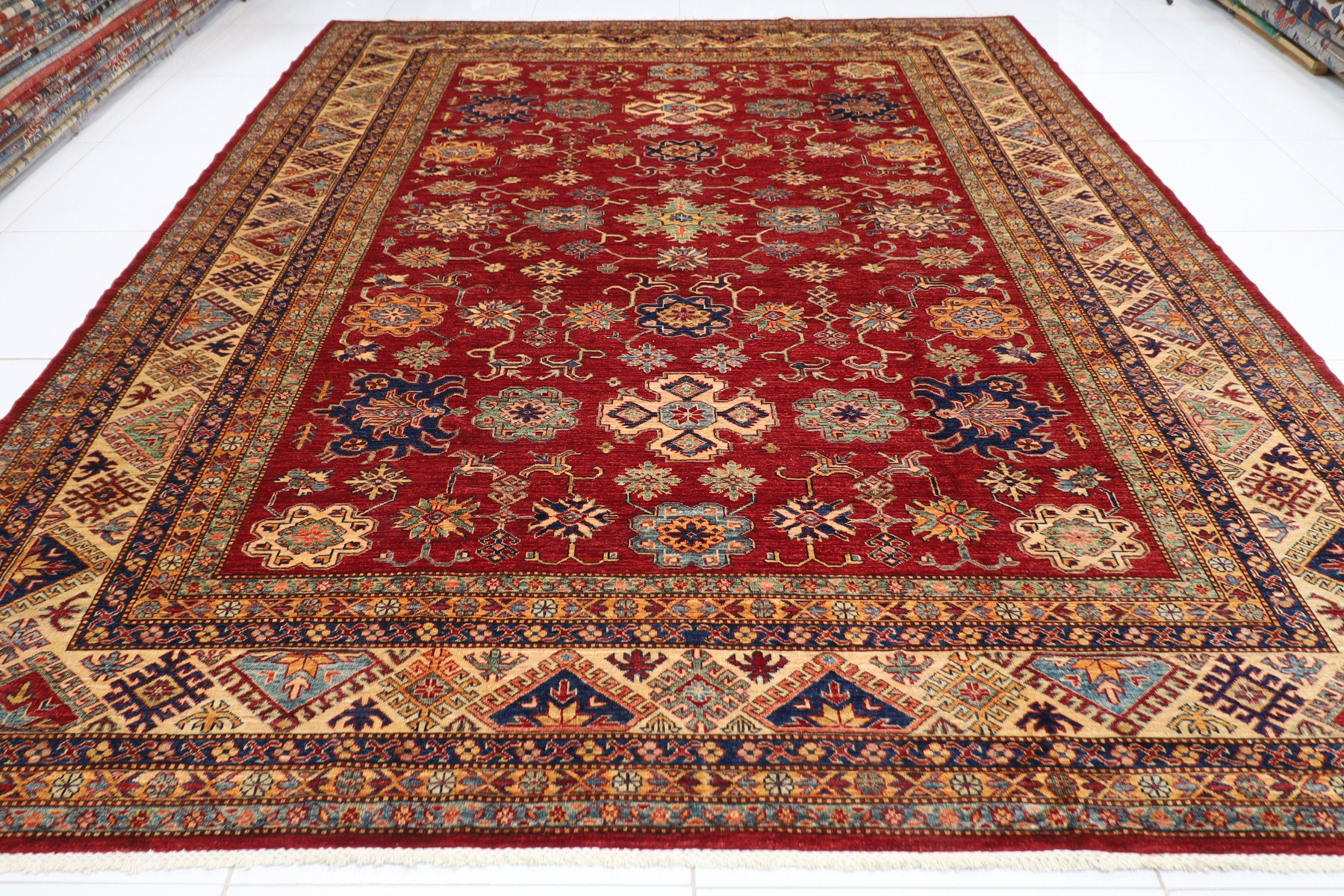 Tribal Rug - 277x362 cm (9'2 x 11'11 ft)