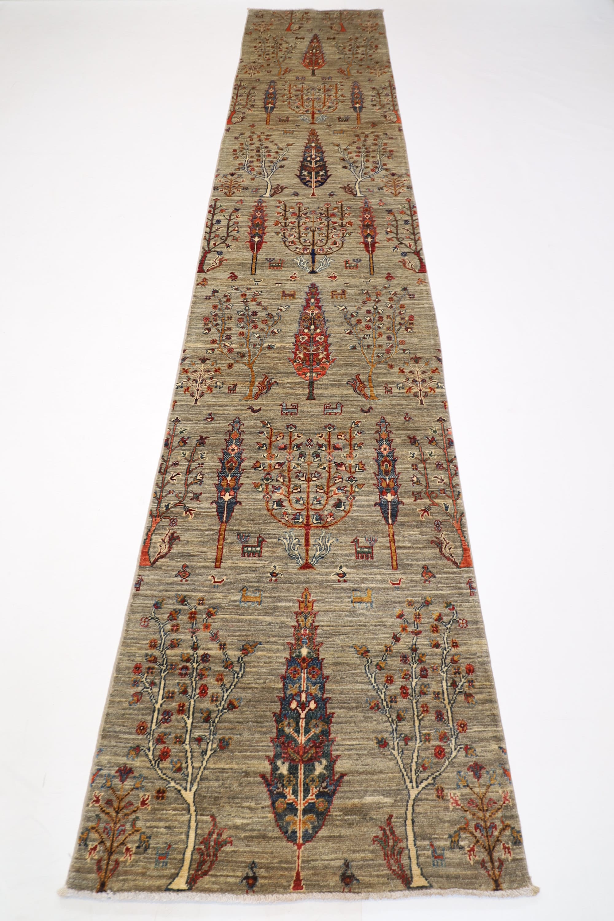 Tribal Runner Rug - 80 x 412 cm, 2.8 x 13.7 ft