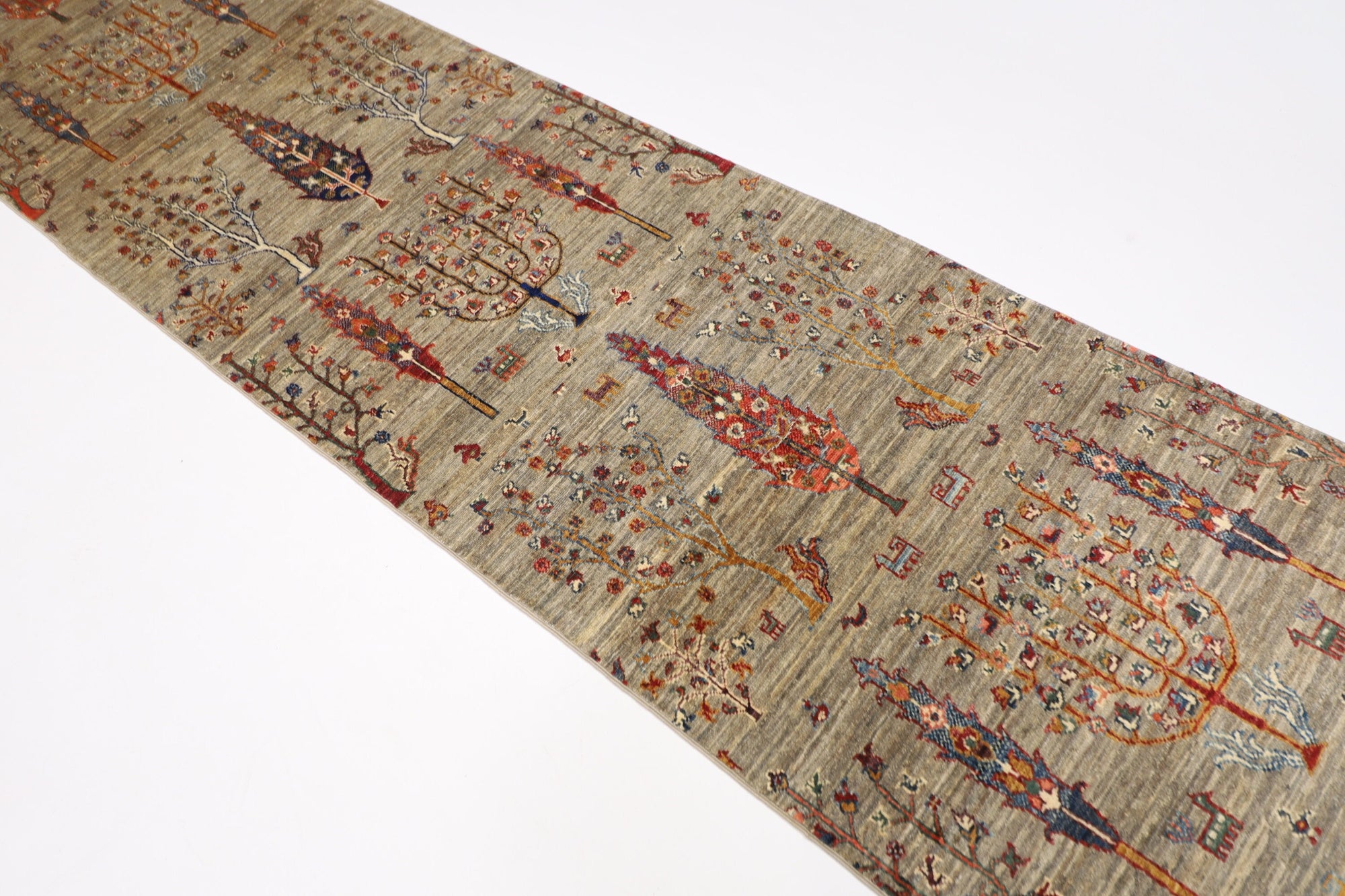 Tribal Runner Rug - 80 x 412 cm, 2.8 x 13.7 ft