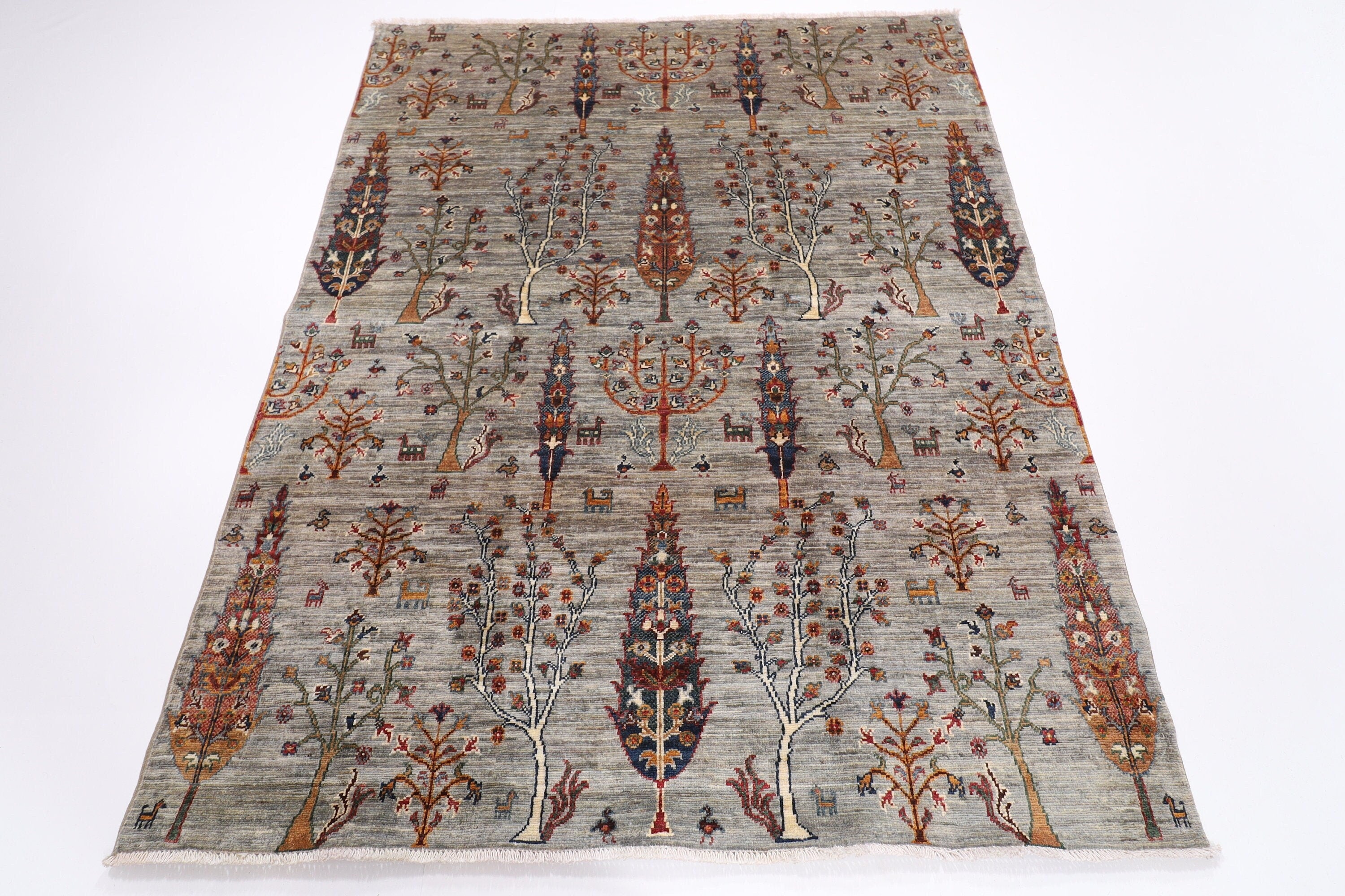 Tribal Landscape Rug - 150 x 192 cm