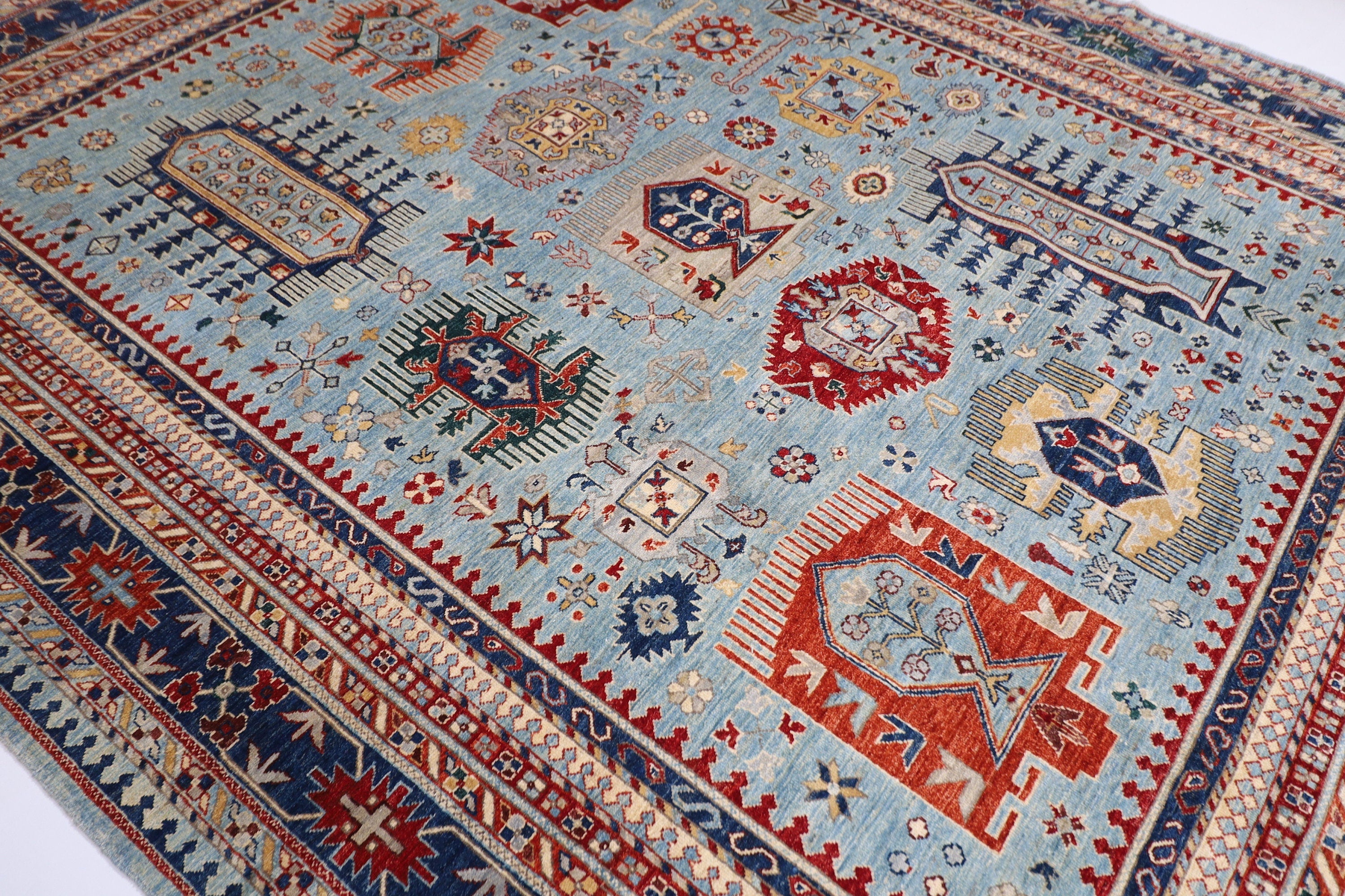 Persian - 277x355 cm (9x12 ft) Hand-Knotted Area Rug