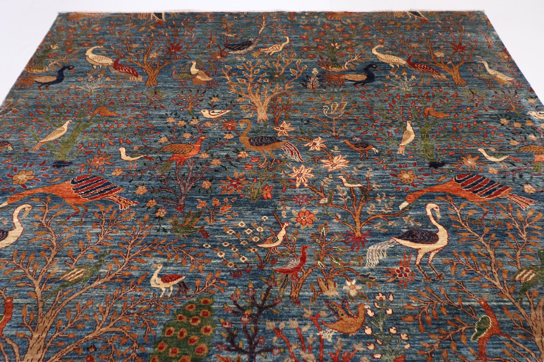 Persian - 248 x 297 cm Hand-Knotted Wool Area Rug