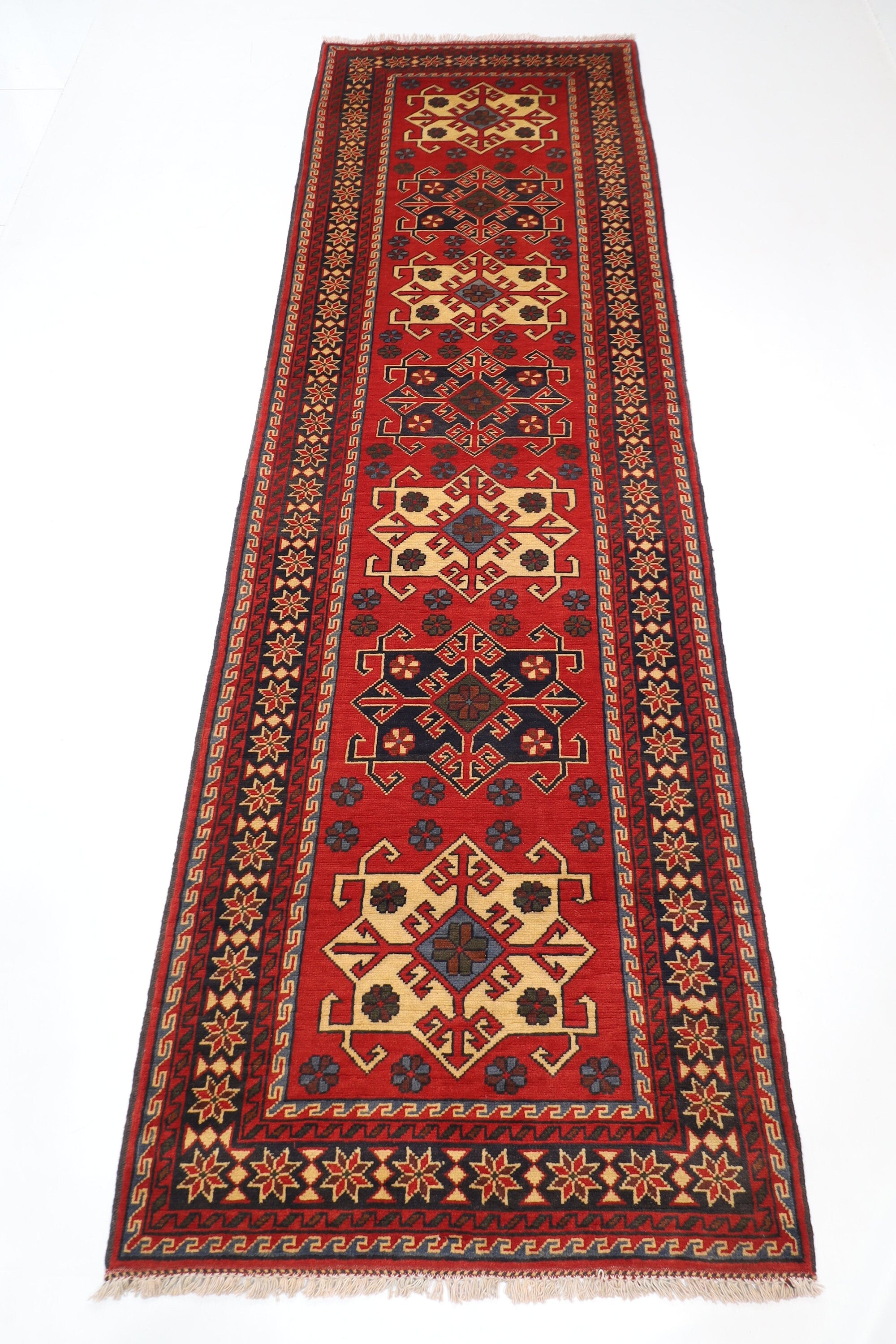 Tribal Rug - 89 x 289 cm (2.11 x 9.6 ft)