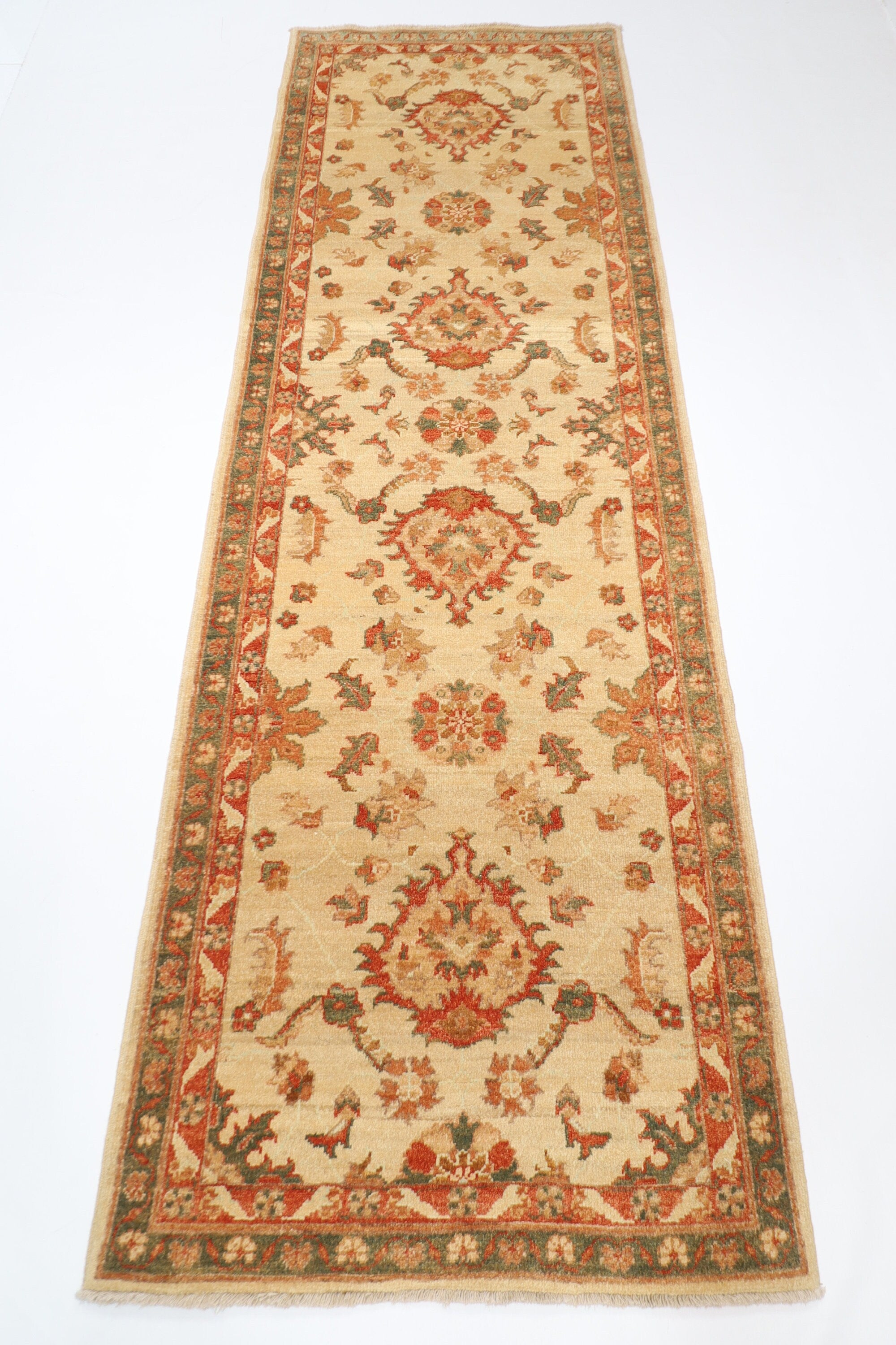 Turkmen Tribal Rug - 89x275 cm (2.11x9 ft)