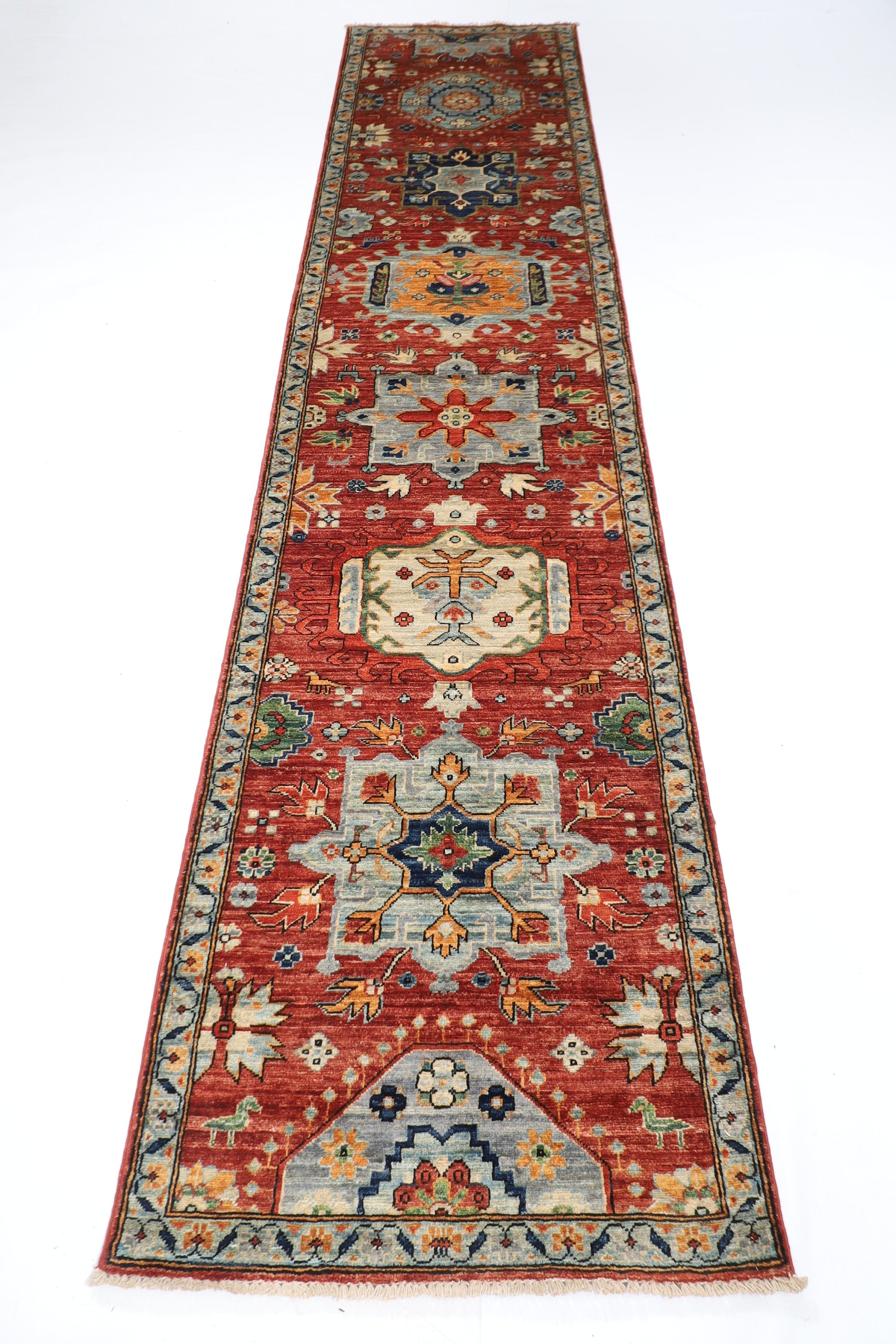 Oriental Runner Rug - 80 x 363 cm