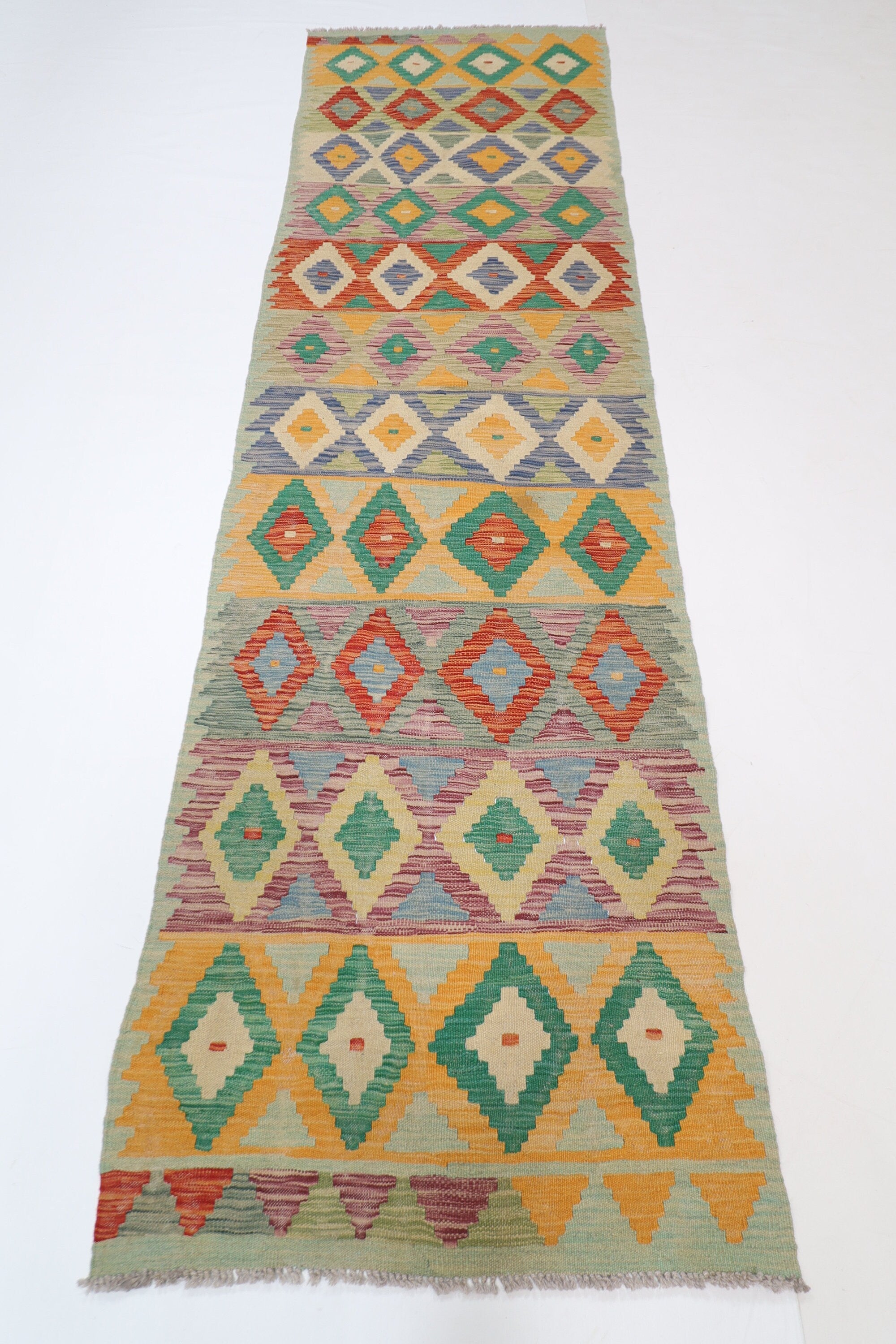 Tribal Kilim Runner - 84 x 299 cm, 2.9 x 9.10 ft