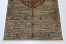 Kazak - 122 x 183 cm (4 x 6 ft) Hand - Knotted Wool Rug - Jerm Rugs - Handmade Afghan Rug - Jerm Rugs