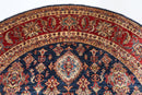 Kazak - 300 x 315 cm (9.11 x 10.4 ft) Hand - Knotted Wool Rug - Jerm Rugs - Handmade Afghan Rug - Jerm Rugs