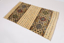 Kazak - 3'2 x 5'4 ft (97 x 162 cm) Handmade Afghan Wool Rug - Jerm Rugs - Handmade Afghan Rug - Jerm Rugs