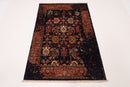 Kazak - 3x5 ft (98 x 150 cm) Handmade Abstract Area Rug - Jerm Rugs - Handmade Afghan Rug - Jerm Rugs