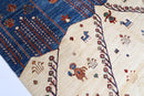 Kazak - 6'11x8'8 ft (180x263 cm) Handmade Area Rug - Jerm Rugs - Handmade Afghan Rug - Jerm Rugs