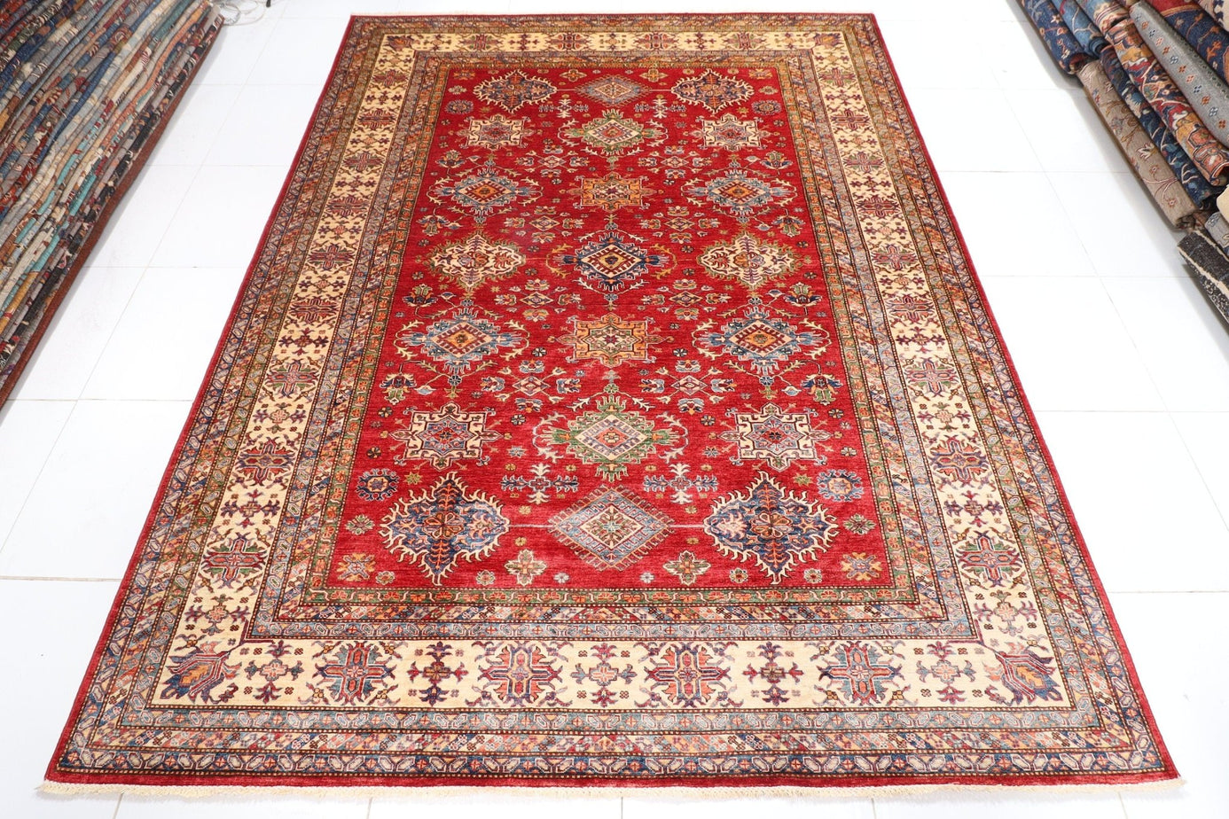 Kazak Area Rug - 275x355 cm