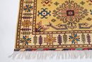 Kazak Area Rug - 3'4" x 4'11" (101 x 149 cm) - Jerm Rugs - Handmade Afghan Rug - Jerm Rugs