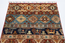 Kazak Area Rug - 3x5 ft (92 x 147 cm) Hand Knotted Afghan Wool Rug - Jerm Rugs - Handmade Afghan Rug - Jerm Rugs