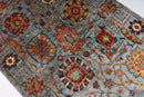 Kazak Area Rug - 97 x 150 cm (3'3" x 5') - Jerm Rugs - Handmade Afghan Rug - Jerm Rugs