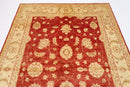 Kazak Hand Knotted Rug - 5'8" x 8'5" (172 x 255 cm) - Jerm Rugs - Handmade Afghan Rug - Jerm Rugs