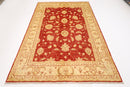 Kazak Hand Knotted Rug - 5'8" x 8'5" (172 x 255 cm) - Jerm Rugs - Handmade Afghan Rug - Jerm Rugs