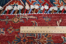 Kazak Patchwork Rug - 3'6x5'5 ft (105x156 cm) - Jerm Rugs - Handmade Afghan Rug - Jerm Rugs