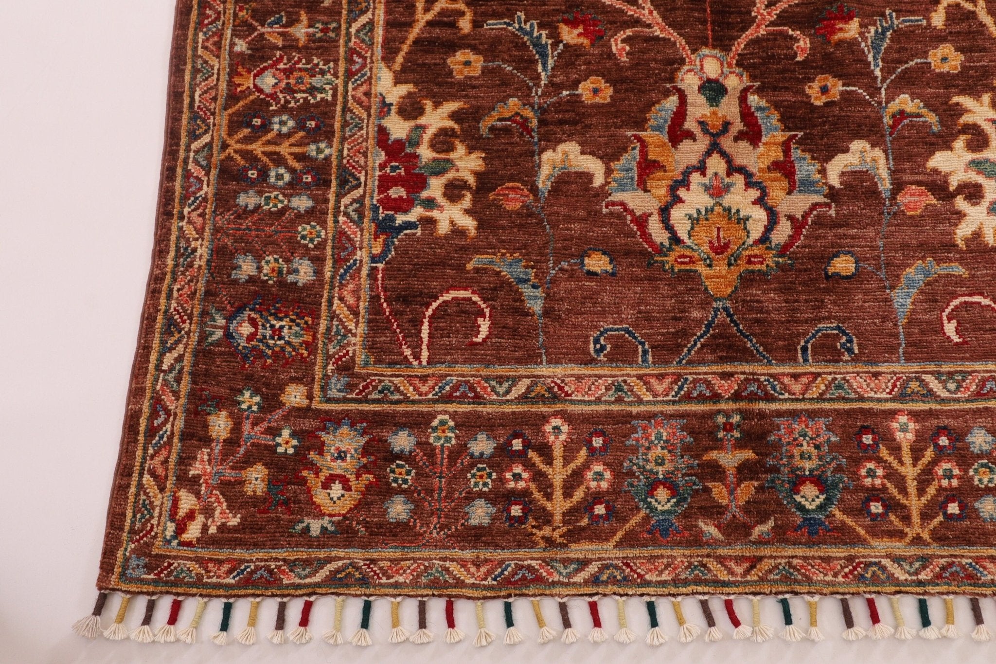 Kazak Rug - 118 x 184 cm (3'11" x 6') - Jerm Rugs - Handmade Afghan Rug - Jerm Rugs