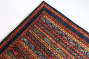 Kazak Rug - 130 x 183 cm (4.4 x 6 ft) Handcrafted Afghan Masterpiece - Jerm Rugs - Handmade Afghan Rug - Jerm Rugs