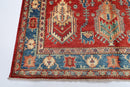 Kazak Tribal Area Rug - 144 x 220 cm - Jerm Rugs - Handmade Afghan Rug - Jerm Rugs