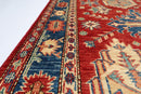 Kazak Tribal Area Rug - 144 x 220 cm - Jerm Rugs - Handmade Afghan Rug - Jerm Rugs