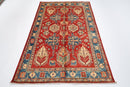 Kazak Tribal Area Rug - 144 x 220 cm - Jerm Rugs - Handmade Afghan Rug - Jerm Rugs