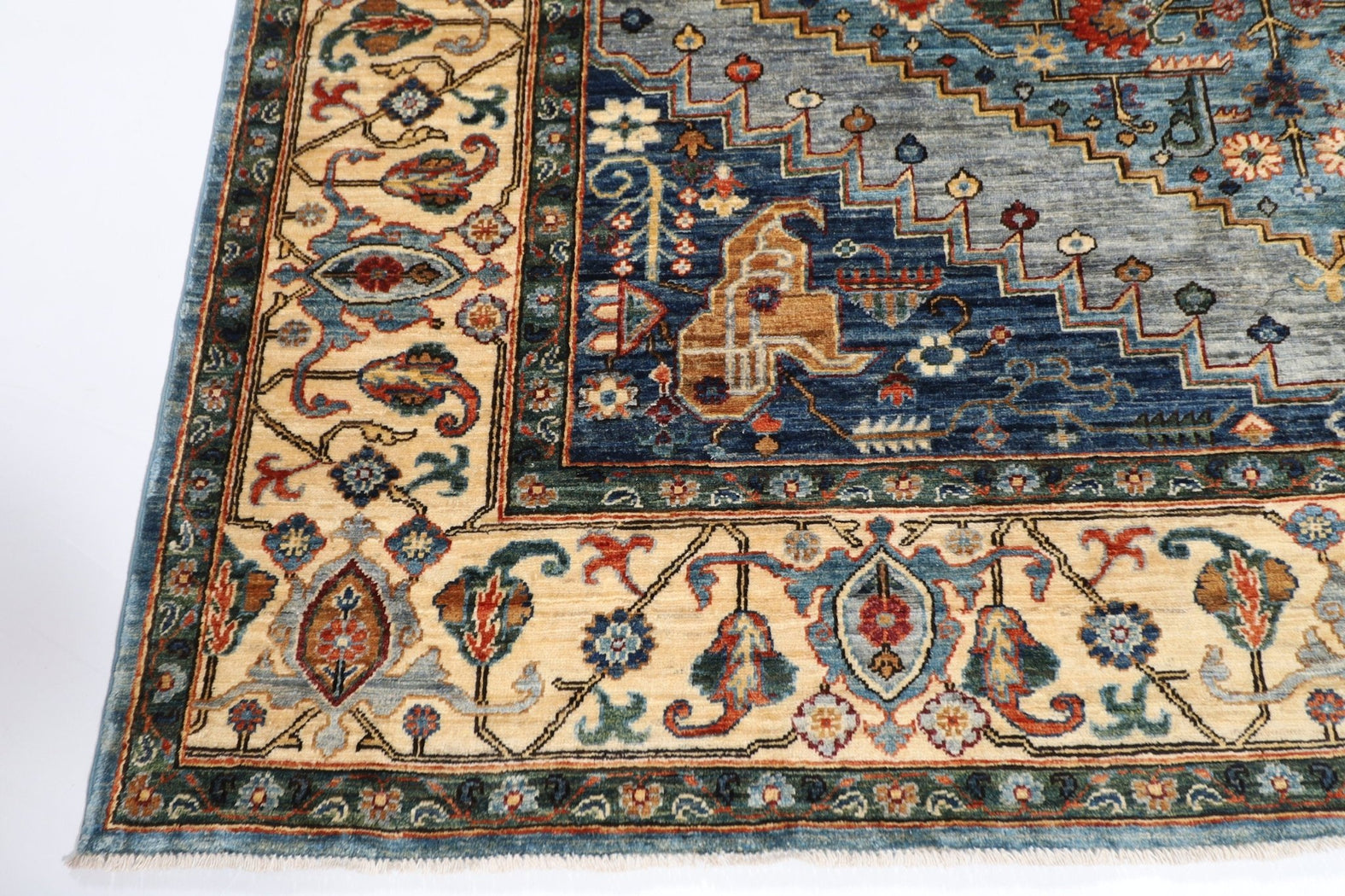 Kazak Wool Rug - 251 x 303 cm (8.3 x 10 ft)