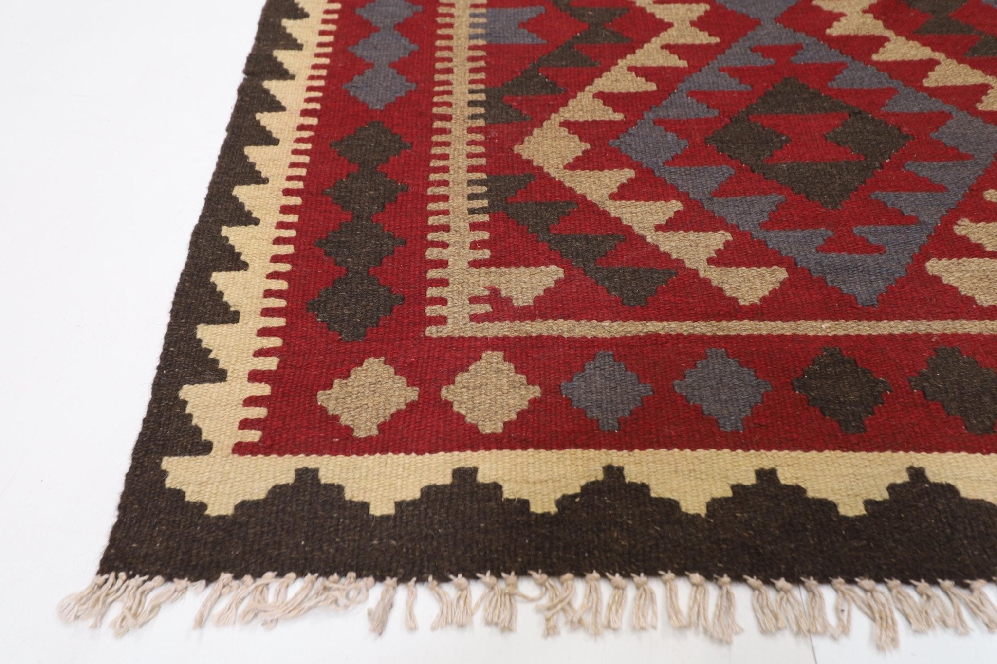 Kilim - 103 x 192 cm (3.5 x 6.4 ft) - Jerm Rugs - Jerm Rugs