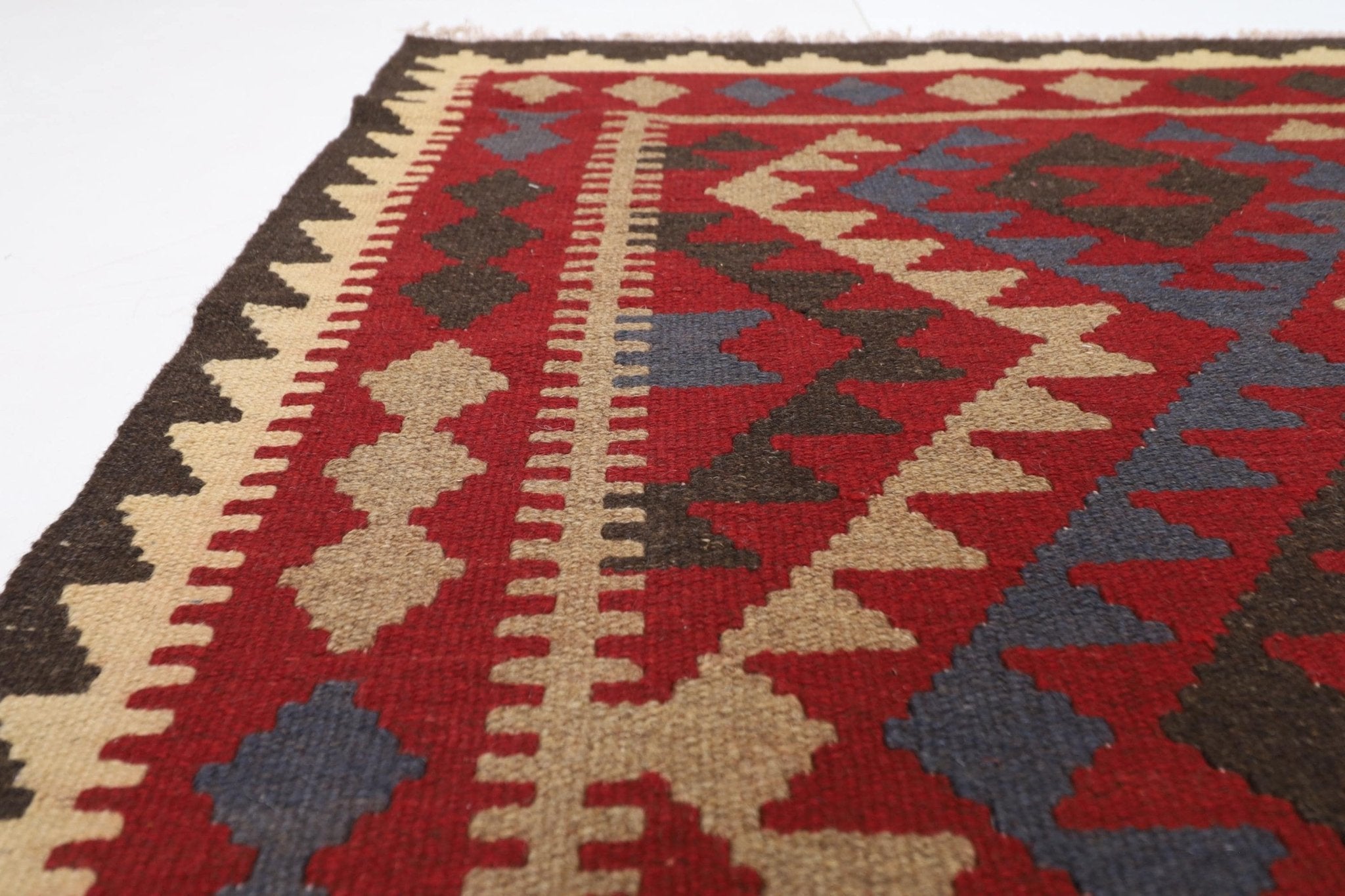 Kilim - 103 x 192 cm (3.5 x 6.4 ft) - Jerm Rugs - Jerm Rugs