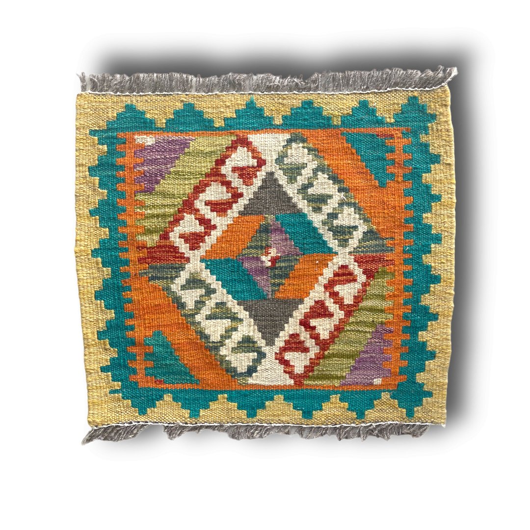 Kilim - 50x50 cm (1.6x1.6 ft)