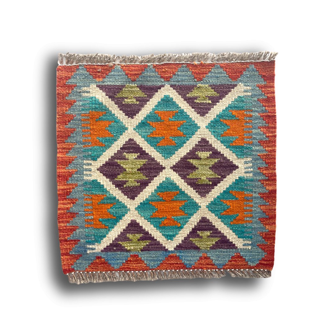 Kilim - 50x50 cm (1.6x1.6 ft)