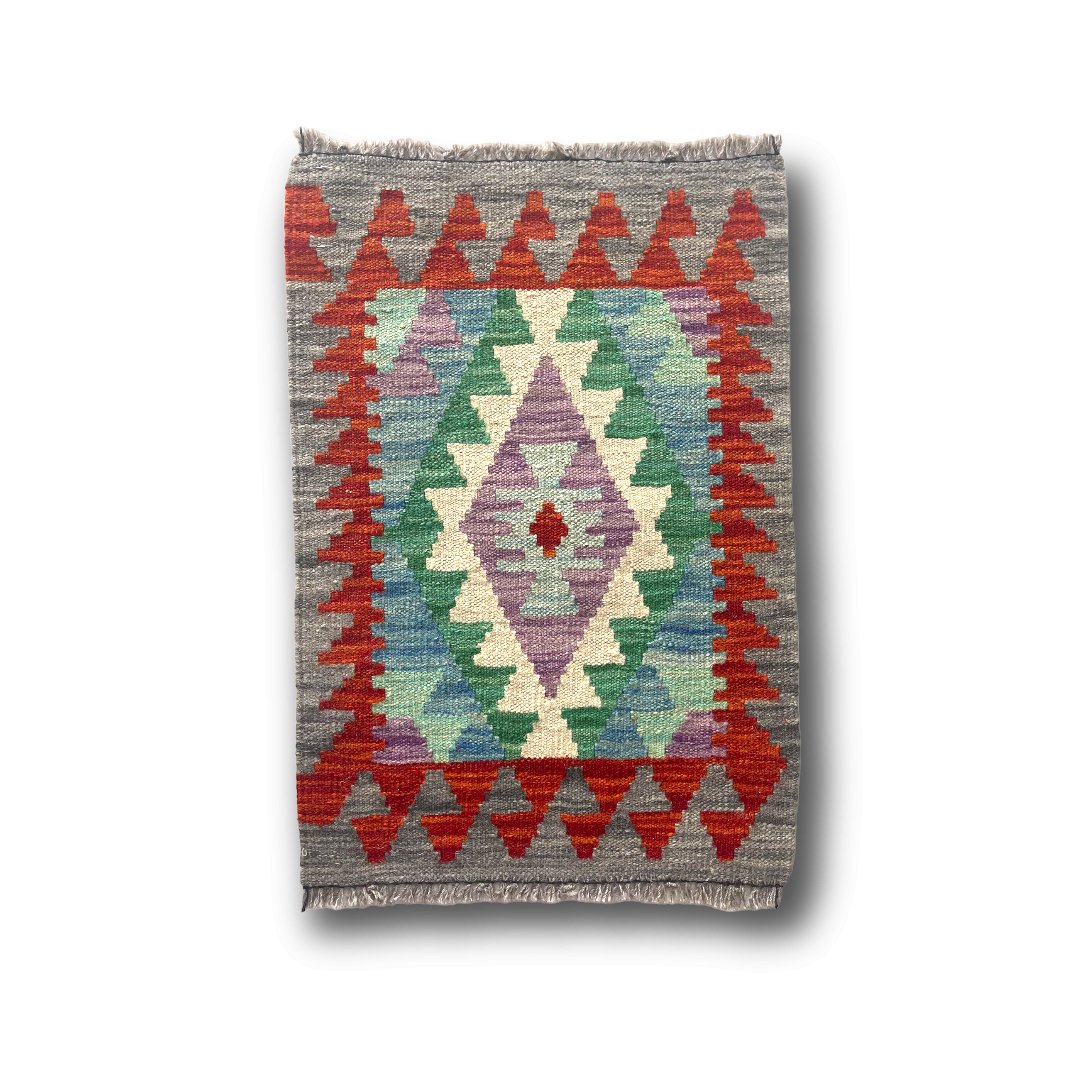 Kilim - 50x50 cm (1'7" x 1'7")