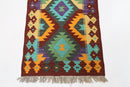 Kilim - 67 x 197 cm (2.3 x 6.6 ft) Handcrafted Afghan Runner Rug - Jerm Rugs - Jerm Rugs